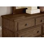 Artisan & Post Cobblestone Oak Bureau 9 Drawer Dressers Vaughan Bassett 9