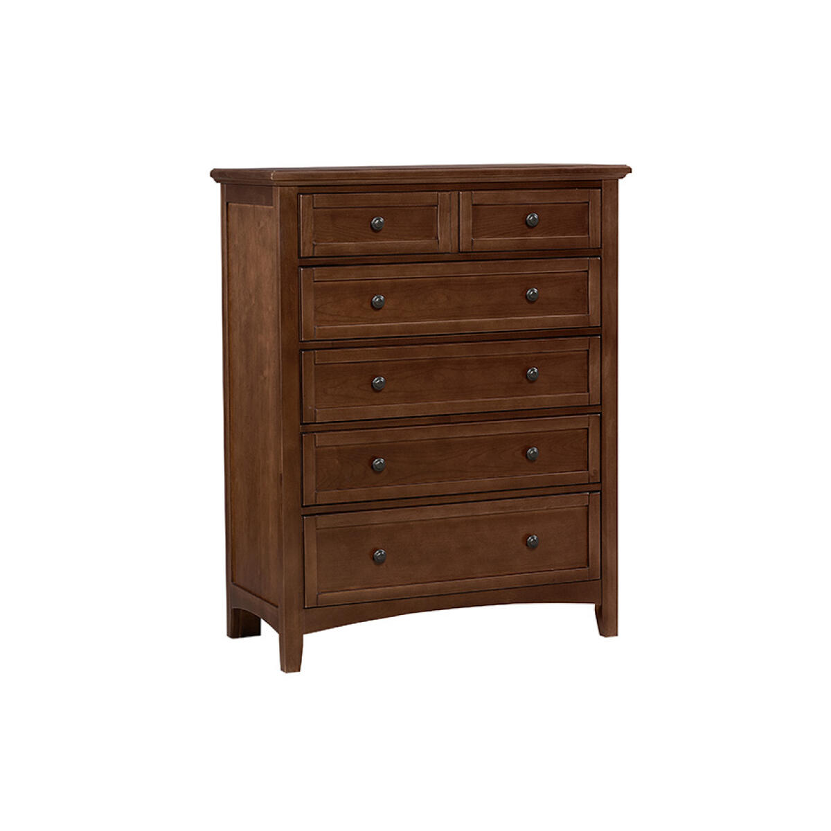Bonanza 5-Drawer Storage Chest Cherry Chests Vaughan Bassett 4