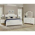 Maple Road - Two Tone California King Scalloped Bed