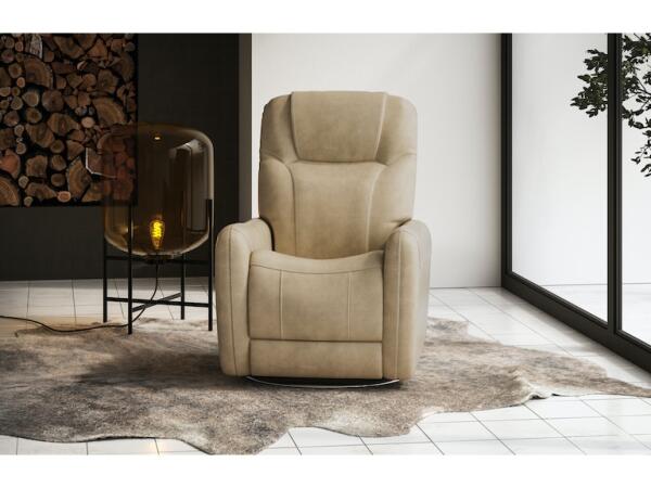 Degree Swivel Power Recliner with Power Headrest and Lumbar - Image 8