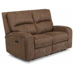 Nirvana Power Reclining Loveseat with Power Headrests