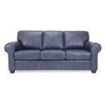 84" Leather Sofa - Image 2