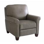 Club Level Dixon Power Wallsaver Recliner Granite Leather - Image 4