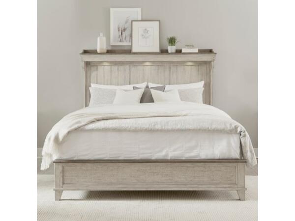 Stafford Upholstered Panel Queen Bed Beds Legacy Classic Furniture 8