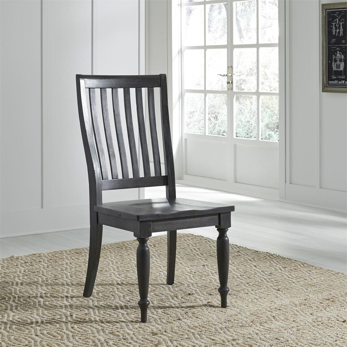 Harvest Home Slat Back Side Chair (RTA) Chairs & Benches Liberty Furniture 6