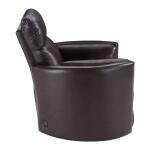 Radius Florence Brown Swivel Glider Recliner - Image 4