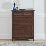 Westlake (Cherry Brown) 6-Drawer Chest Chests A-America 5