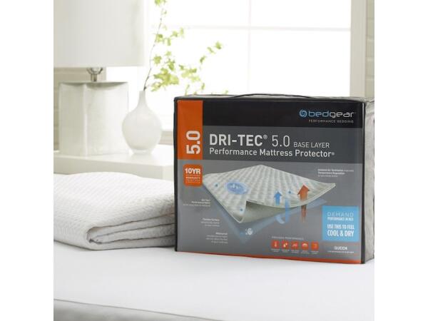 Youth Dri-Tec 5.0 Moisture Wicking Performance Mattress Protector – Twin BGM03AWFT Mattress Protectors Bedgear