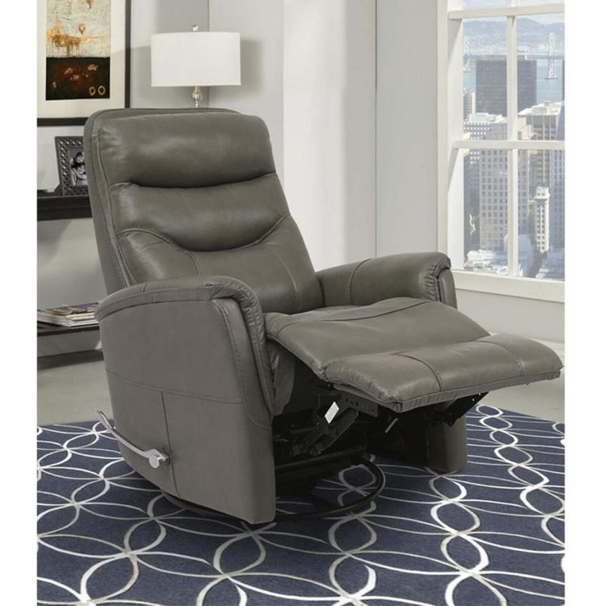 Gemini Ice Manual Swivel Glider Recliner Recliners Parker House 10