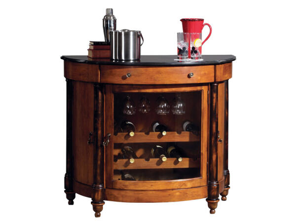 Merlot Valley Wine Console Bar Furniture Howard Miller 4