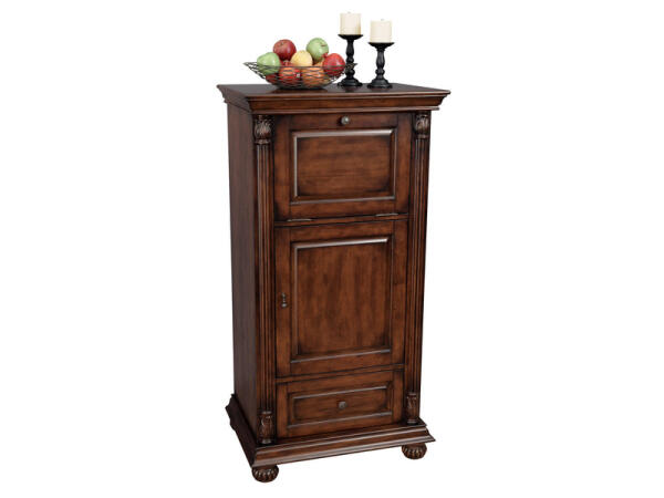 Cognac Wine Cabinet Bar Furniture Howard Miller