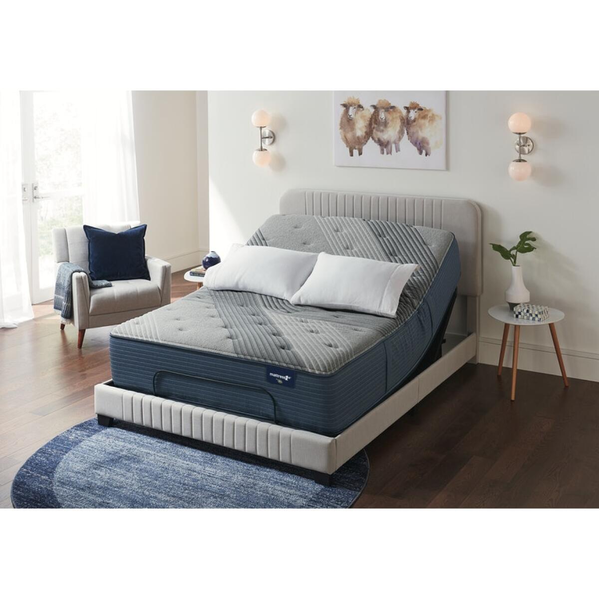 Fallbrook Hybrid Cushion Firm Mattress by Mattress 1st California King Back Sleeper 6