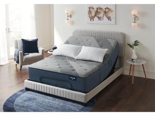Fallbrook Hybrid Cushion Firm Mattress by Mattress 1st California King Back Sleeper 9