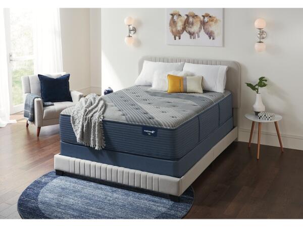 Fallbrook Hybrid Cushion Firm Mattress by Mattress 1st California King Back Sleeper 8