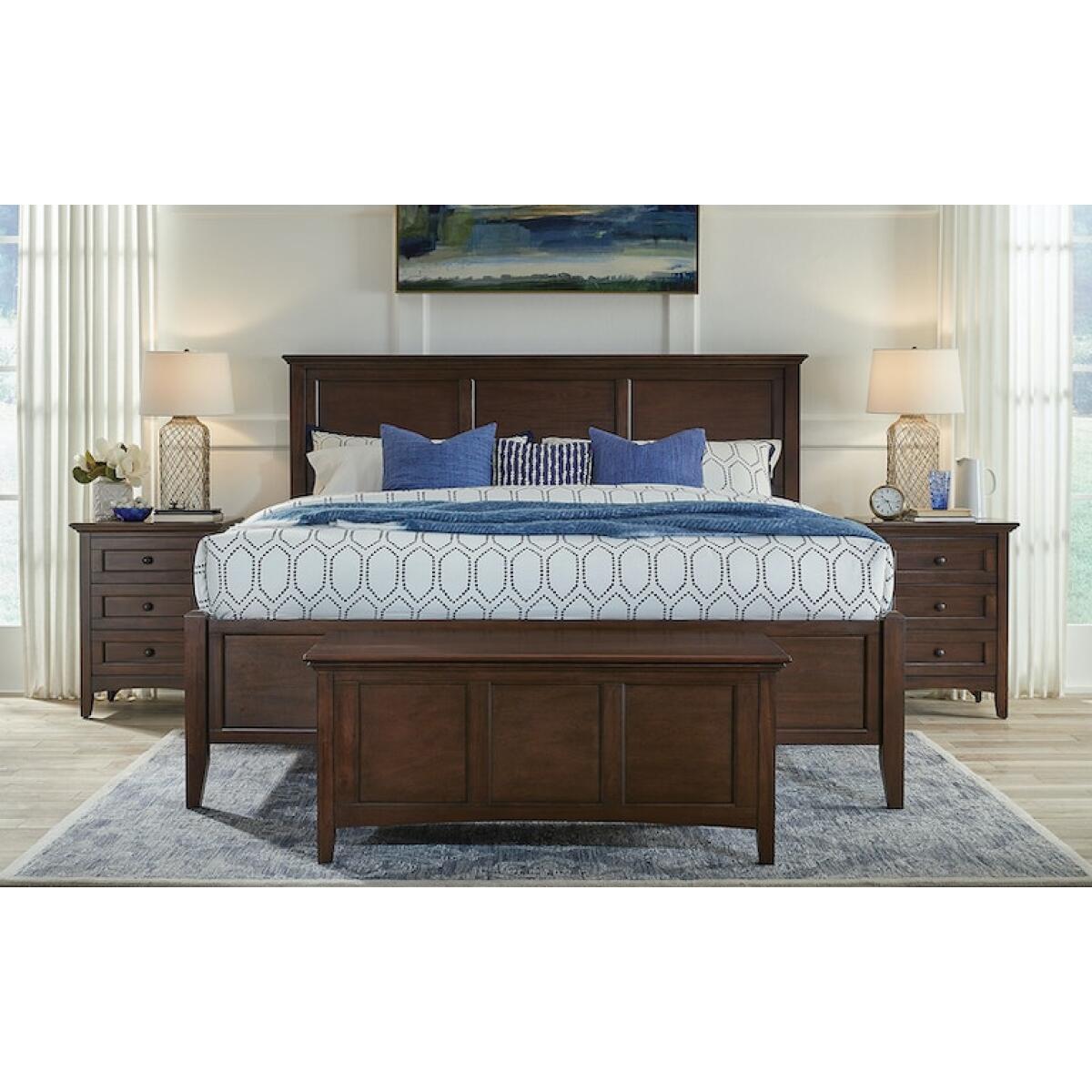 Westlake Cb King Storage Bed WSLCB5191 Beds A-America 4