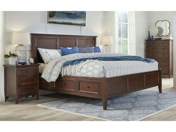Westlake Cb King Storage Bed WSLCB5191 Beds A-America