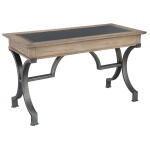 3 Drawer Mahogany Desk - Image 2