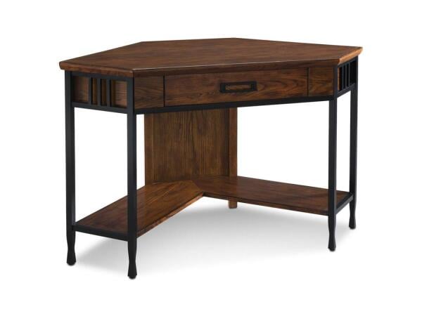 Ironcraft Corner Computer/Writing Desk Desks Leick