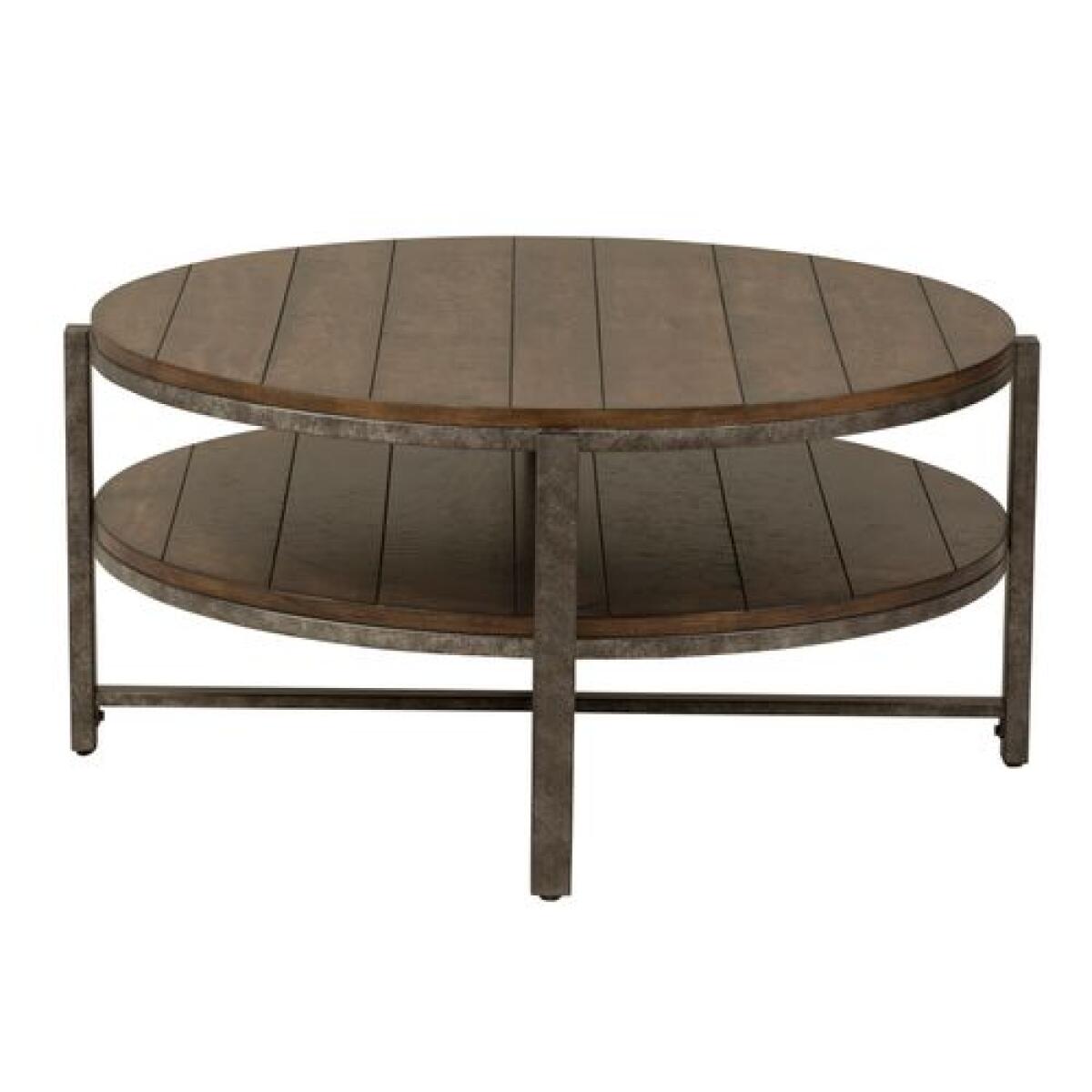 Breckinridge Round Cocktail Table Cocktail & Coffee Tables Liberty Furniture 9