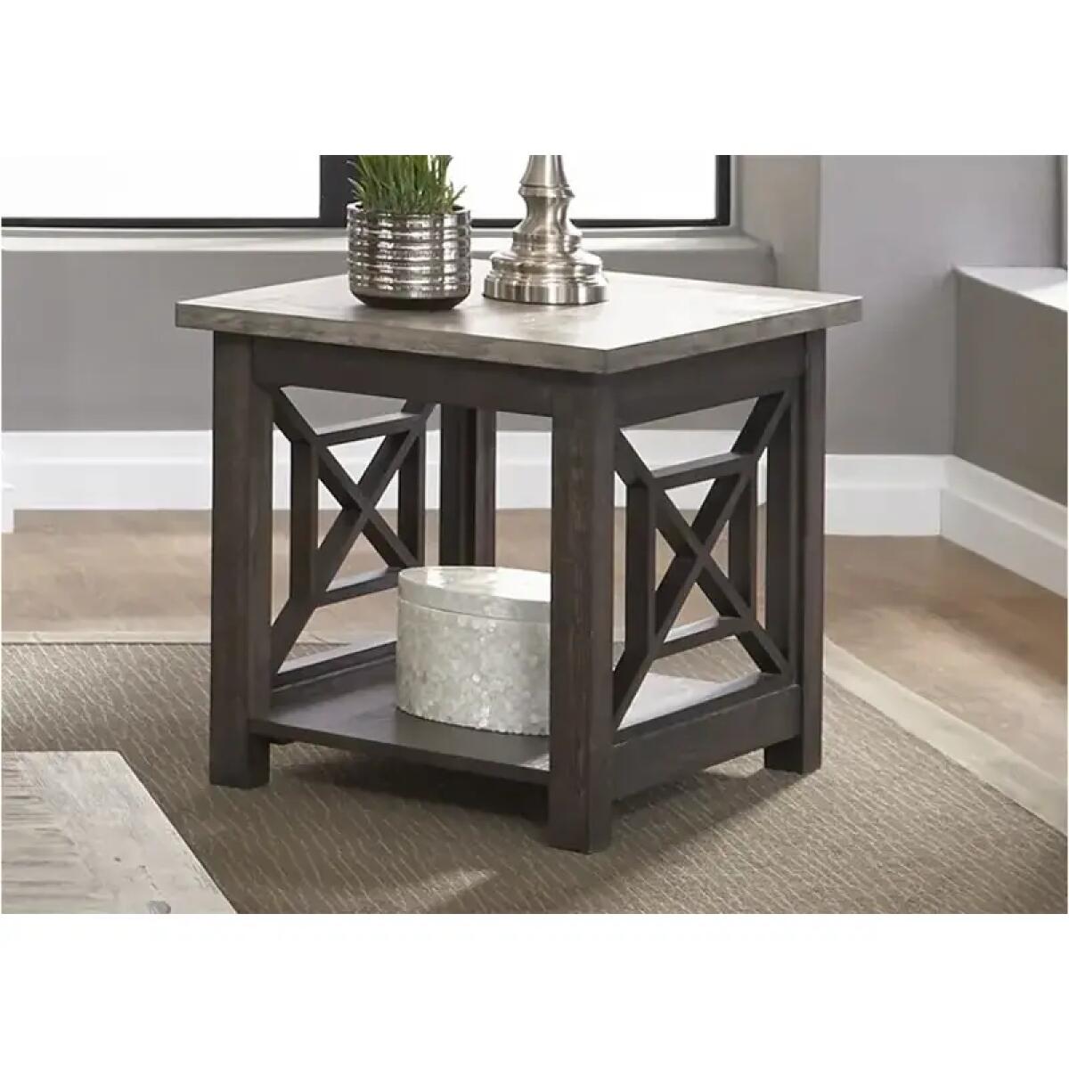 Heatherbrook Occasional End Table Chairside Tables Liberty Furniture 2