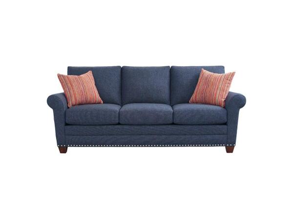 Parsons Club Level Loveseat w/Power and Console Loveseats Bassett Furniture 14