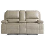 Parsons Club Level Loveseat w/Power and Console Loveseats Bassett Furniture 9
