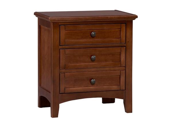 Bonanza 2-Drawer Nightstand Cherry Nightstands Vaughan Bassett