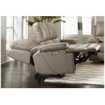 Parsons Club Level Loveseat w/Power and Console Loveseats Bassett Furniture 11