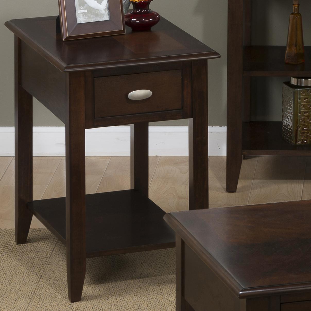 Merlot Chairside Table Merlot Chairside Table - Image 1