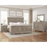 Heritage Queen Mansion Bed In Greystone - 114-559-955-722 - Image 2