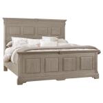 Heritage Queen Mansion Bed In Greystone - 114-559-955-722