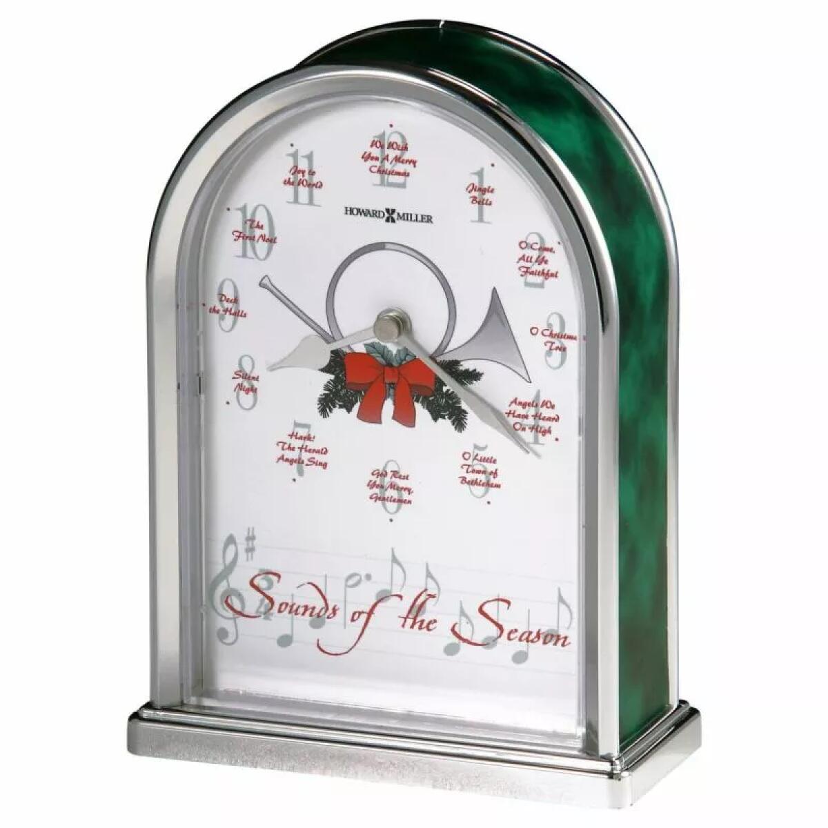 Sounds Of The Season Tabletop Clock Sounds Of The Season Tabletop Clock - Image 1