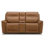 Cooper Loveseat w/Console P3 & ZG - Camel - Image 2