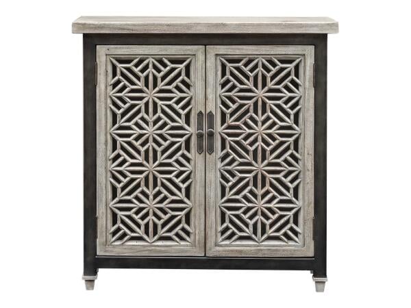 Branwen 2 Door Cabinet Accent Furniture Uttermost