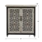 Branwen 2 Door Cabinet Accent Furniture Uttermost 15