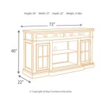 Roddinton 72" TV Stand - Image 5