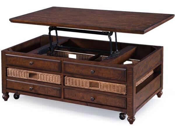 Cottage Lane Lift Top Cocktail Table - Image 2