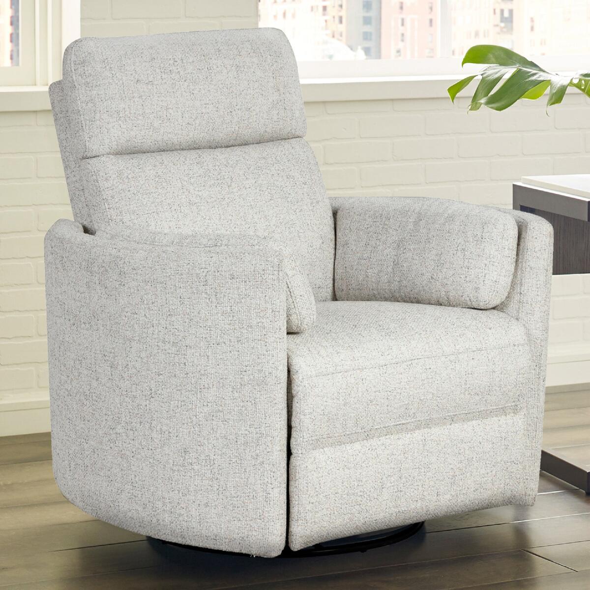 Radius – Natural Beauty Quartz Power Swivel Glider Recliner Radius - Natural Beauty Quartz Power Swivel Glider Recliner - Image 1