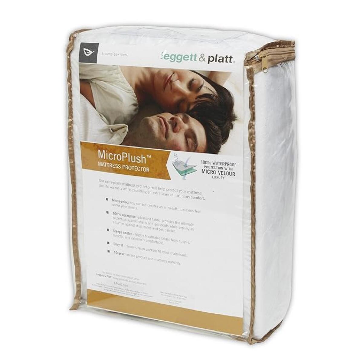 MicroPlush Mattress Protector Bed Sheet with Ultra-Soft and Waterproof Fabric MicroPlush Mattress Protector Bed Sheet with Ultra-Soft and Waterproof Fabric - Image 1