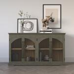 Archdale Gothic Arch 4 Door Accent Cabinet - Image 2