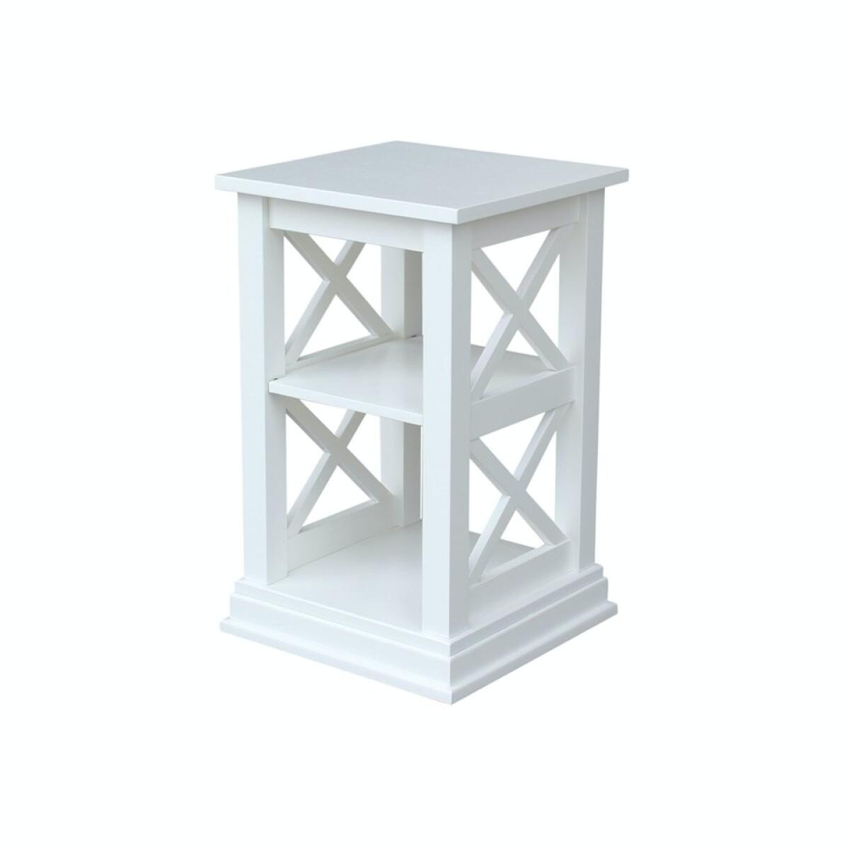 Home Accents – Accent Table in White Home Accents - Accent Table in White - Image 1