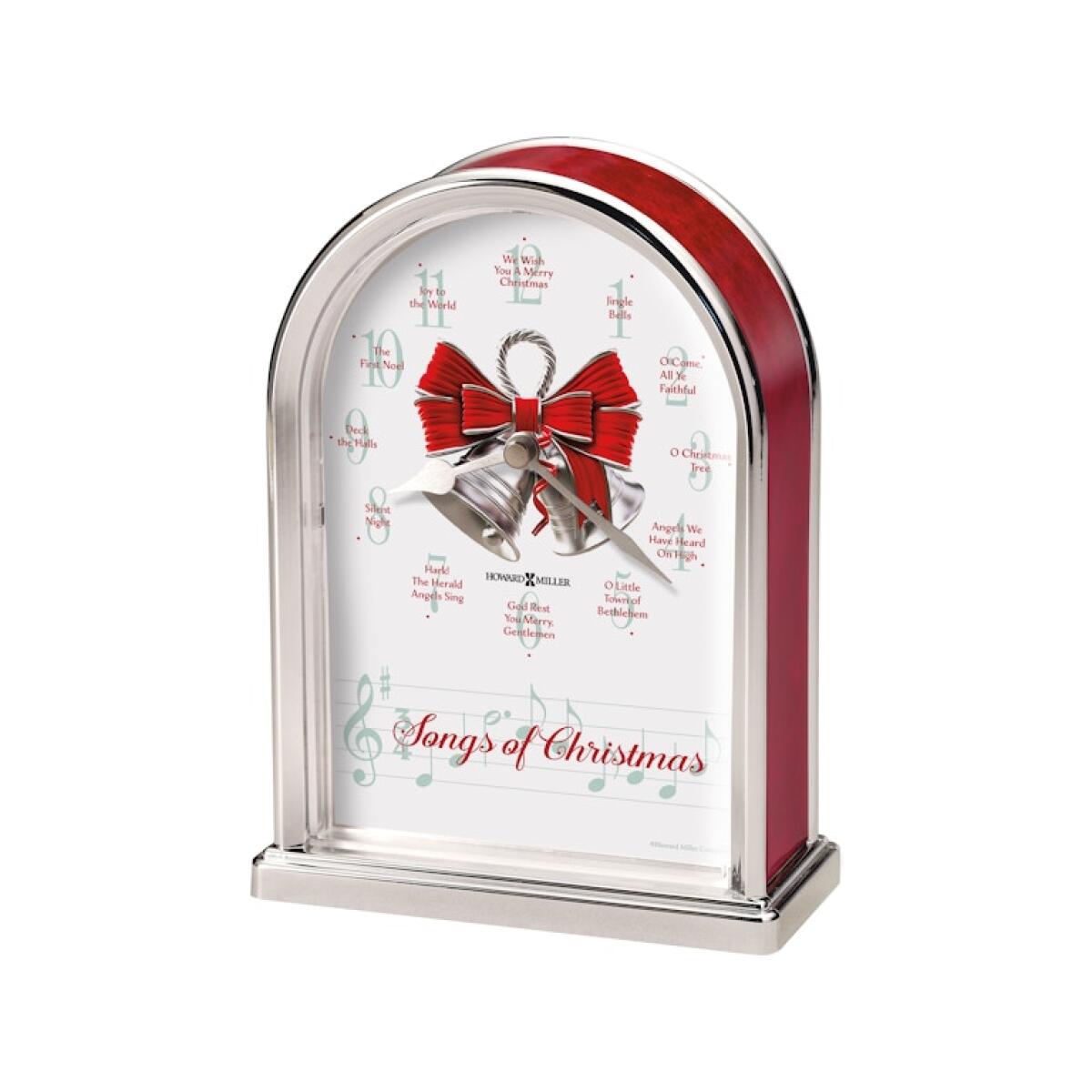 Songs Of Christmas Clock Songs Of Christmas Clock - Image 1