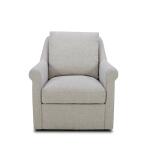 Landcaster Upholstered Accent Chair - Pebble - Image 2