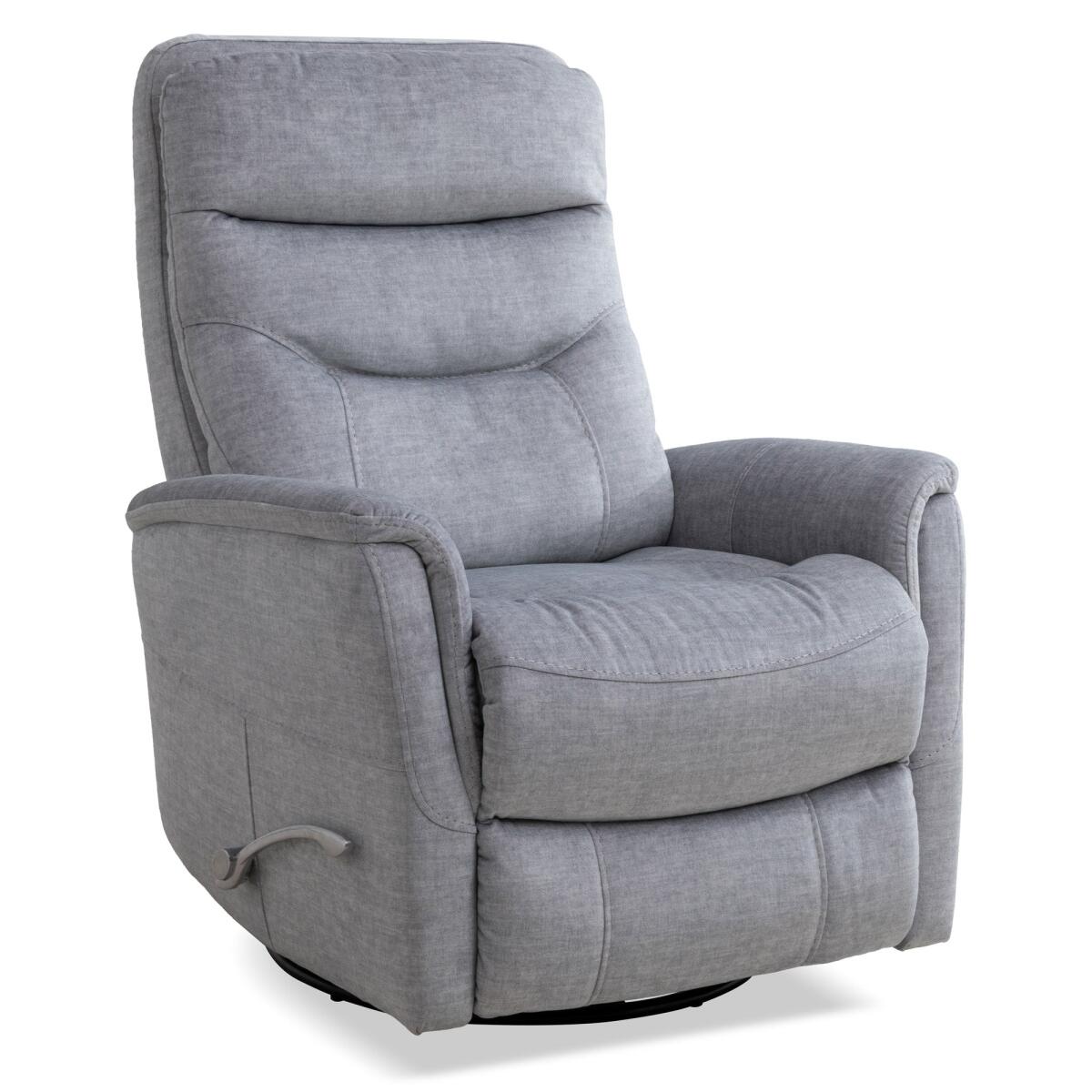 Gemini – Capri Silver Manual Swivel Recliner Gemini - Capri Silver Manual Swivel Recliner - Image 1