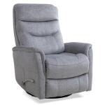 Gemini - Capri Silver Manual Swivel Recliner
