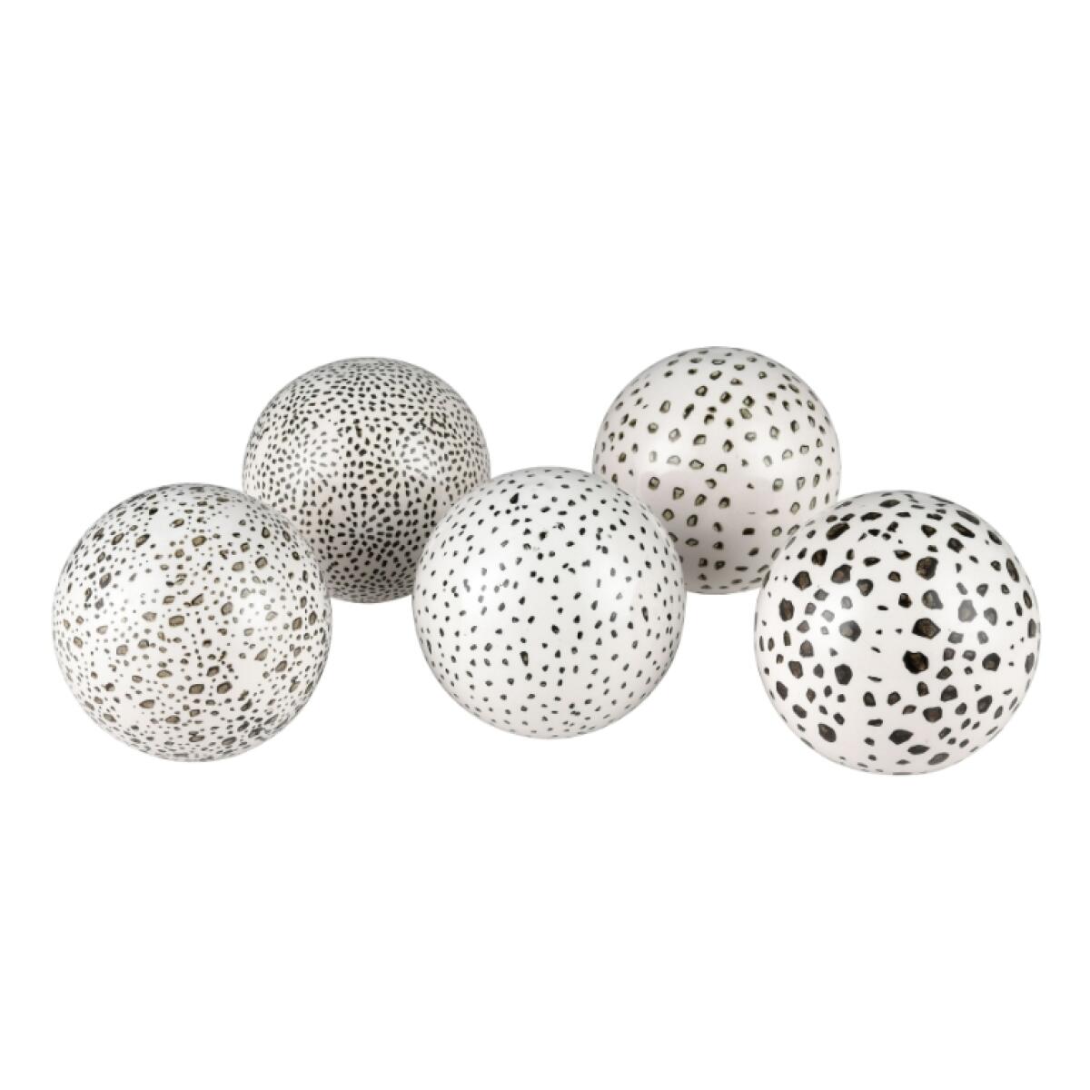 Stassi Orbs-Assortment Of 5 Stassi Orbs-Assortment Of 5 - Image 1