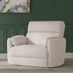 Radius - Mega Ivory XL Power Glider Recliner - Image 3