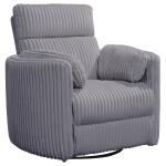 Radius - Mega Grey Power Swivel Glider Recliner
