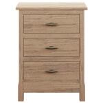 Platte River 3 Drawer Nightstand