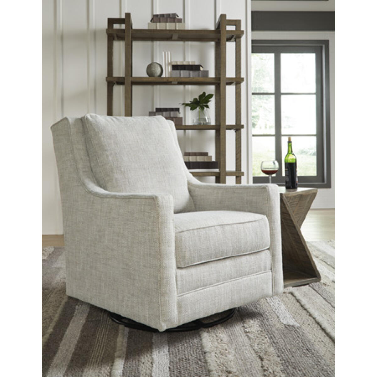 a291aad401ed88236292f7967be1ea5a Kambria Swivel Glider Accent Chair - Image 1